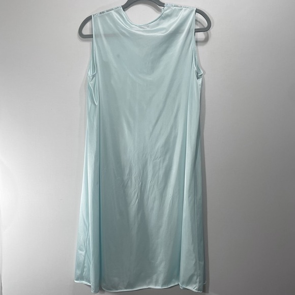 Vintage Gilead Nightgown Mint Nylon Lace Trim USA Made Medium 70s 80s - Picture 5 of 11